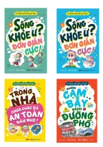 Combo Kỹ Năng Sinh Tồn Cho Trẻ – Tập 1 + 2 + 3 + 4