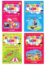 Combo Kỹ Năng Sống Phát Triển Toàn Diện Cho Trẻ – An Toàn: Khi Ở Nhà + Khi Ở Ngoài + Khi Ở Trường + Thoát Hiểm (Bộ 4 Cuốn – Sbooks)