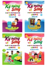 Combo Kỹ Năng Sống Phát Triển Toàn Diện Cho Trẻ: Thói Quen Tốt + Biết Tự Lập + Tự Bảo Vệ Mình + Kiến Thức Về An Toàn (Bộ 4 Cuốn – Sbooks)