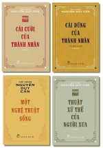 Combo Lối Sống Trí Tuệ: Cái Dũng Của Thánh Nhân + Cái Cười Của Thánh Nhân + Một Nghệ Thuật Sống + Thuật Xử Thế Của Người Xưa (Bộ 4 Cuốn)