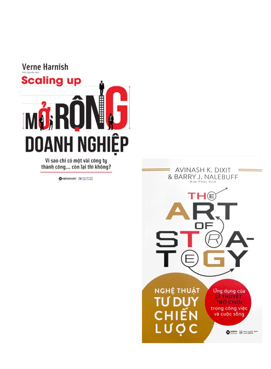 Combo Mở Rộng Doanh Nghiệp + Nghệ Thuật Tư Duy Chiến Lược (Bộ 2 Cuốn)