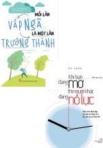 Combo Mỗi Lần Vấp Ngã Là Một Lần Trưởng Thành + Khi Bạn Đang Mơ Thì Người Khác Đang Nỗ Lực (Bộ 2 Cuốn)
