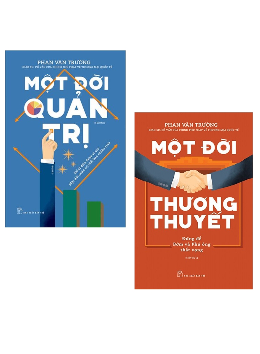 Combo Một Đời Quản Trị + Một Đời Thương Thuyết (Bộ 2 Cuốn)