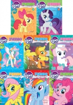 ComBo My Little Pony – Jumbo Tô Màu Và Các Trò Chơi – Có Đề Can Dán (Bộ 8 Cuốn)