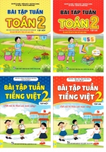 Combo ND – Bài Tập Tuần Toán + Tiếng Việt Lớp 2 (Bộ Sách Kết Nối Tri Thức Với Cuộc Sống) (Bộ 4 Cuốn)