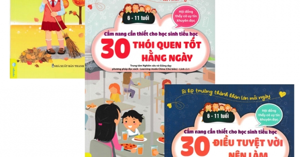 Combo ND – Cẩm Nang Cần Thiết Cho Học Sinh Tiểu Học (Bộ 3 Cuốn)