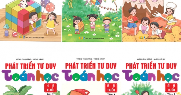 Combo ND – Phát Triển Tư Duy Toán Học 2 – 6 Tuổi  (Bộ 6 Cuốn)