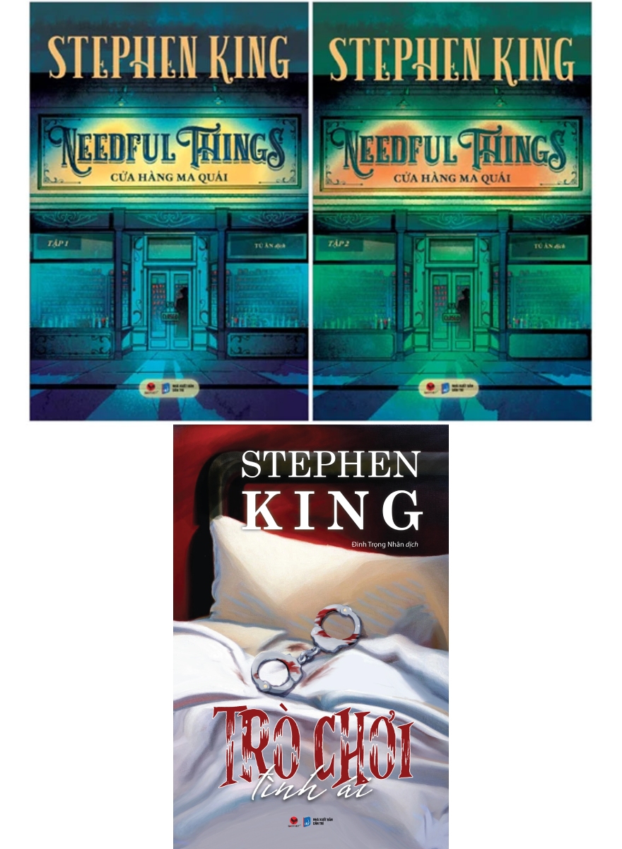 Combo Needful Things – Cửa Hàng Ma Quái + Trò Chơi Tình Ái (Bộ 3 Cuốn)