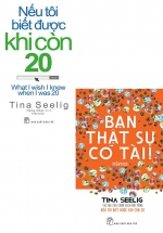 Combo Nếu Tôi Biết Được Khi Còn 20 + Bạn Thật Sự Có Tài (2 Cuốn)