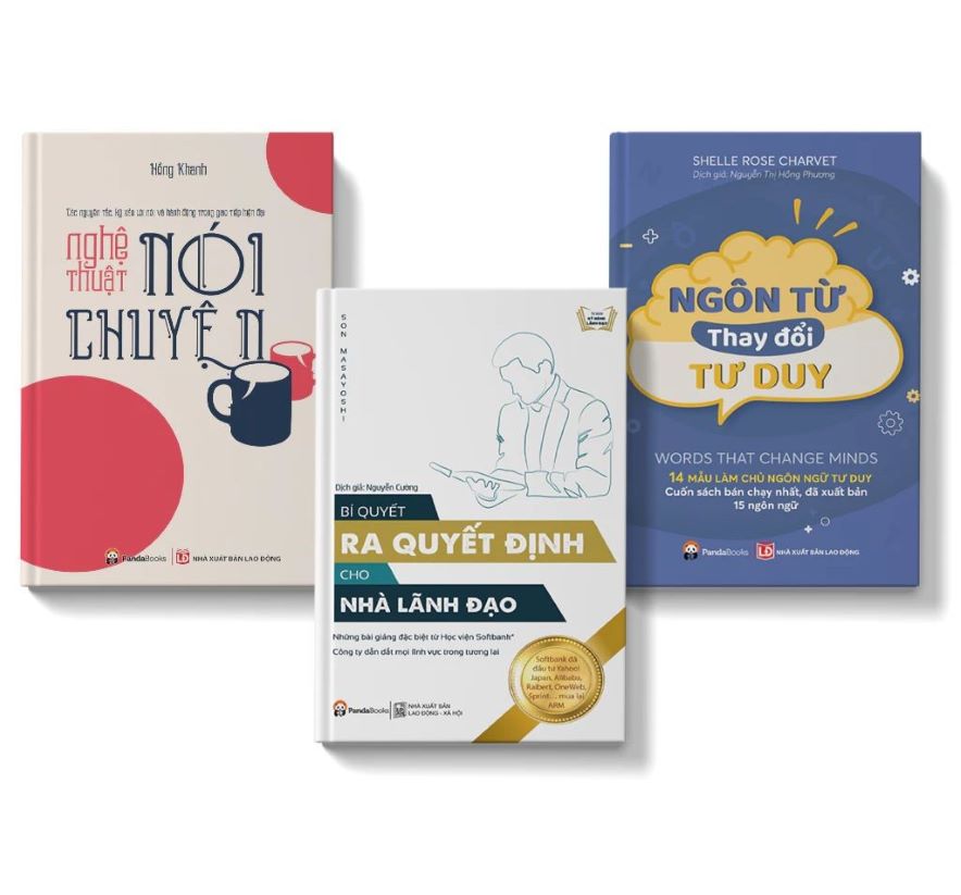 Combo Nghệ Thuật Nói Chuyện, Bí Quyết Ra Quyết Định, Ngôn Từ Thay Đổi Tư Duy ( Bộ 3 Cuốn )