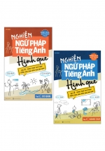 Combo Nghiền Ngữ Pháp Tiếng Anh Hình Que – Tập 1: Cơ Bản + Tập 2: Nâng Cao (Bộ 2 Cuốn)