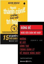 Combo Người Thành Công Không Bao Giờ Trì Hoãn + Đừng Để Nước Đến Chân Mới Nhảy (Bộ 2 Cuốn)