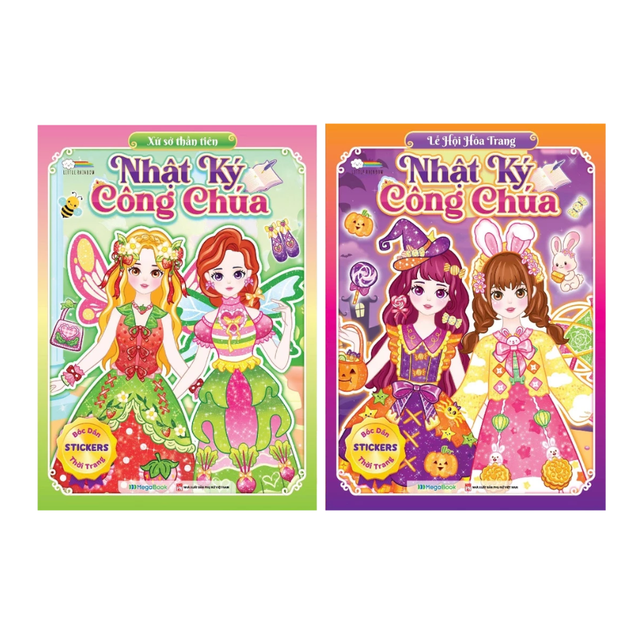 Combo Nhật Ký Công Chúa – Lễ Hội Hoá Trang + Xứ Sở Thần Tiên (Bộ 2 Cuốn)