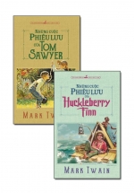 Combo Những Cuộc Phiêu Lưu Của Tom Sawyer + Những Cuộc Phiêu Lưu Của Huckleberry Finn (Bộ 2 Cuốn)