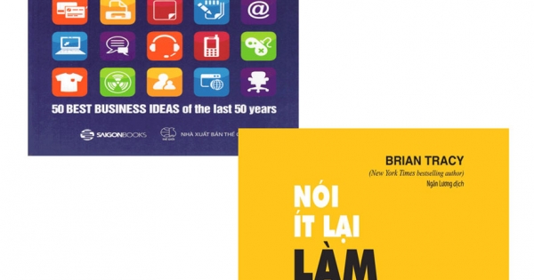 Combo Nói Ít Lại, Làm Nhiều Hơn + 50 Ý Tưởng Kinh Doanh ” Đỉnh” Nhất (Bộ 2 Cuốn)