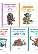 Combo Ô Kìa! Em Có Biết?: Bạch Tuộc + Cá Mập + Hổ + Khủng Long + Voi (Bộ 5 Cuốn)