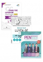 Combo Penbook Luyện Đề Thi THPT Quốc Gia Môn Toán + Sketch Test Luyện Đề THPTQG 2020 Môn Toán +  CC Thần Tốc Luyện Đề 2020 Môn Toán