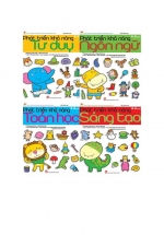 Combo Phát Triển Khả Năng (4 – 6 Tuổi) Tư Duy + Ngôn Ngữ + Toán Học + Sáng Tạo (Bộ 4 Cuốn)