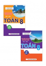 Combo Phát Triển Tư Duy Đột Phá Giải Bài Tập Tài Liệu Dạy Học Toán 8 (Tập 1+Tập 2)