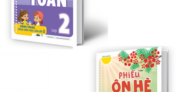 Combo Phiếu Ôn Hè Toán + Tiếng Việt Lớp 2 – Hành Trang Vững Kiến Thức Lên Lớp 3 (Bộ 2 Cuốn)
