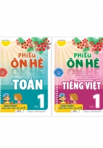 Combo Phiếu Ôn Hè Toán + Tiếng Việt Lớp 1 – Hành Trang Vững Kiến Thức Lên Lớp 2 (Bộ 2 Cuốn)