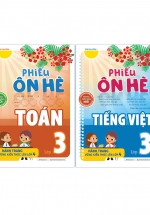 Combo Phiếu Ôn Hè Toán + Tiếng Việt Lớp 3 – Hành Trang Vững Kiến Thức Lên Lớp 4 (Bộ 2 Cuốn)
