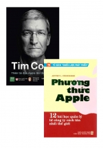 Combo Phương Thức Apple + Tim Cook – Thiên Tài Đưa Apple Lên Tầm Cao Mới (Bộ 2 Cuốn)