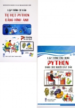 Combo Python Dành Cho Người Bắt Đầu + Lập Trình Cơ Bản – Tự Học PYTHON Bằng Hình Ảnh (Bộ 2 Cuốn)
