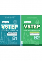 Combo Ready For VSTEP – Chiến Thuật Làm Bài VSTEP B1 + B2 (Bộ 2 Cuốn)