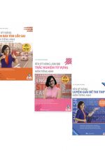Combo Rèn Kỹ Năng Làm Bài Trắc Nghiệm Môn Anh Văn THPT Quốc Gia (3 Quyển)