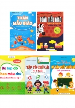 Combo Sách Chuẩn Bị Cho Bé Vào Lớp 1 – Dành Cho Bé 3-6 Tuổi (Bộ 5 Cuốn)