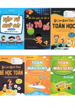 Combo Sách Chuẩn Bị Cho Bé Vào Lớp 1 – Dành Cho Bé 5-6 Tuổi (Bộ 6 Cuốn)