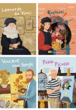 ND – Combo Sách Danh Nhân – Về Hội Họa: Leonardo Da Vinci + Raphael + Vincent Van Gogh + Pablo Picasso (Bộ 4 Cuốn)