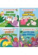 Combo Sách Ghép Hình Phát Triển IQ (Bộ 4 Cuốn)