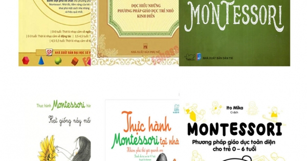 Combo Sách Giáo Dục Theo Phương Pháp Montessori