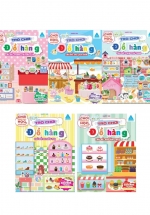 Combo Sách Kết Nối Chơi Sáng Tạo Học Thông Minh – Trò Chơi Đồ Hàng Nhiều Chủ Đề (Bộ 5 Cuốn)