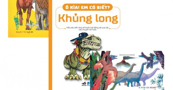 Combo Sách Khám Phá Thế Giới Khủng Long Dành Cho Bé 5 Tuổi