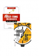 Combo Lần Đầu Làm Sếp – Những Mẹo Mực Quản Lý Độc Đáo Và Thú Vị + Khiêu Vũ Với Áp Lực (Bộ 2 Cuốn)