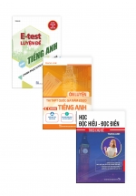 Combo Sách Luyện Thi THPT Quốc Gia Năm 2020 Môn Tiếng Anh Của Tác Giả Trang Anh (3 Cuốn)