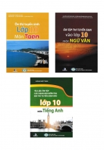 Combo Sách Luyện Thi Vào Lớp 10 Phú Yên Toán + Văn +  Anh