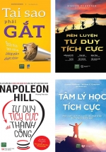 Combo Sách Sống Tích Cực Hơn (Bộ 4 Cuốn)