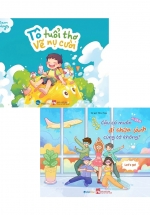 Combo Sách Tô Màu Chữa Lành – Tô Tuổi Thơ – Vẽ Nụ Cười + Cậu Có Muốn Đi Chữa Lành Cùng Tớ Không ? (Bộ 2 Cuốn)
