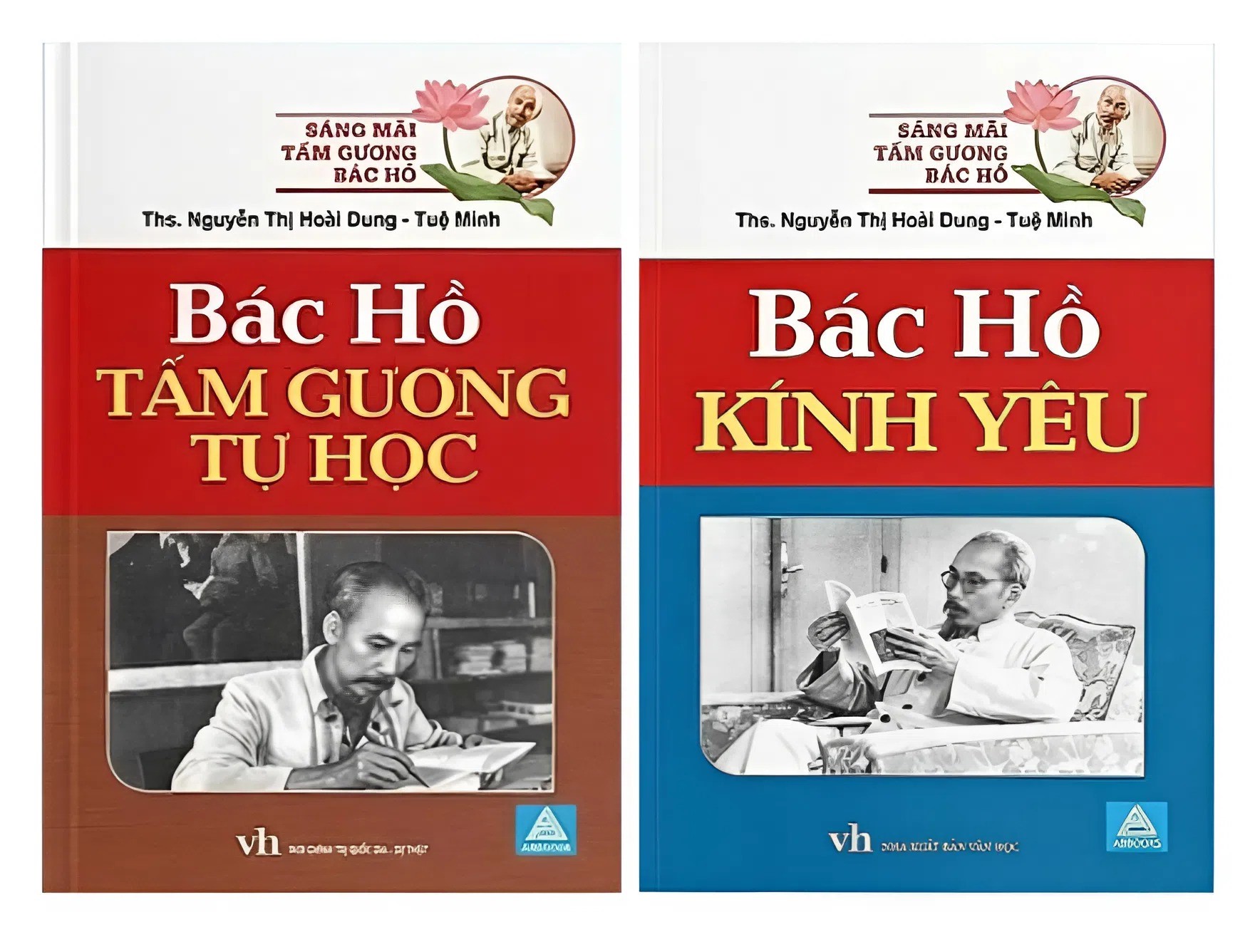 Combo Sáng Mãi Tấm Gương Bác Hồ 2 Bác Hồ Tấm Gương Tự Học + Bác Hồ Kính Yêu