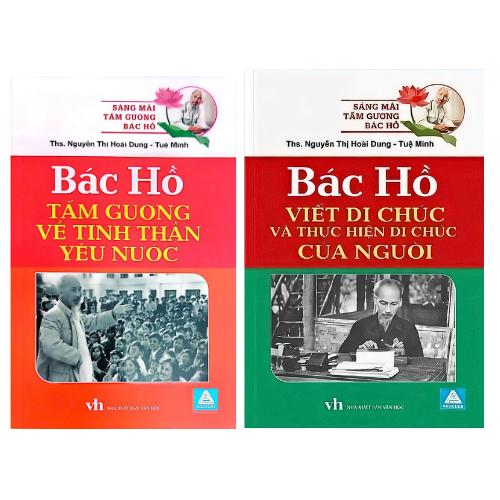 Combo Sáng Mãi Tấm Gương Bác Hồ 2 – Bác Hồ Tấm Gương Về Tinh Thần Yêu Nước + Bác Hồ Viết Di Chúc Và Thực Hiện Di Chúc Của Người