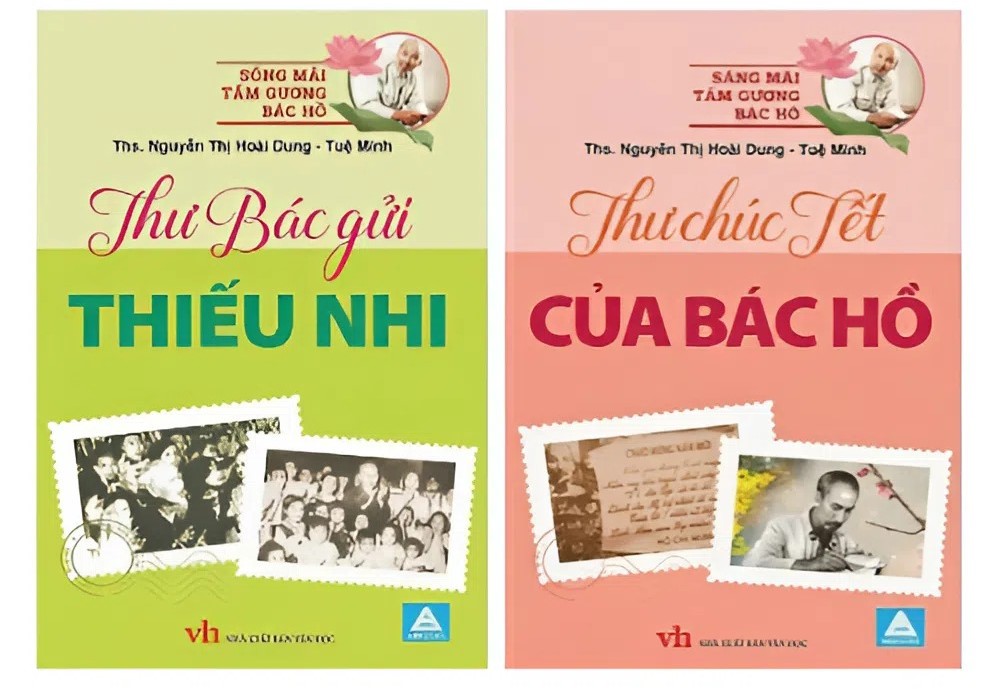Combo Sáng Mãi Tấm Gương Bác Hồ 2 Thư Bác Gửi Thiếu Nhi + Thư Chúc Tết Của Bác Hồ