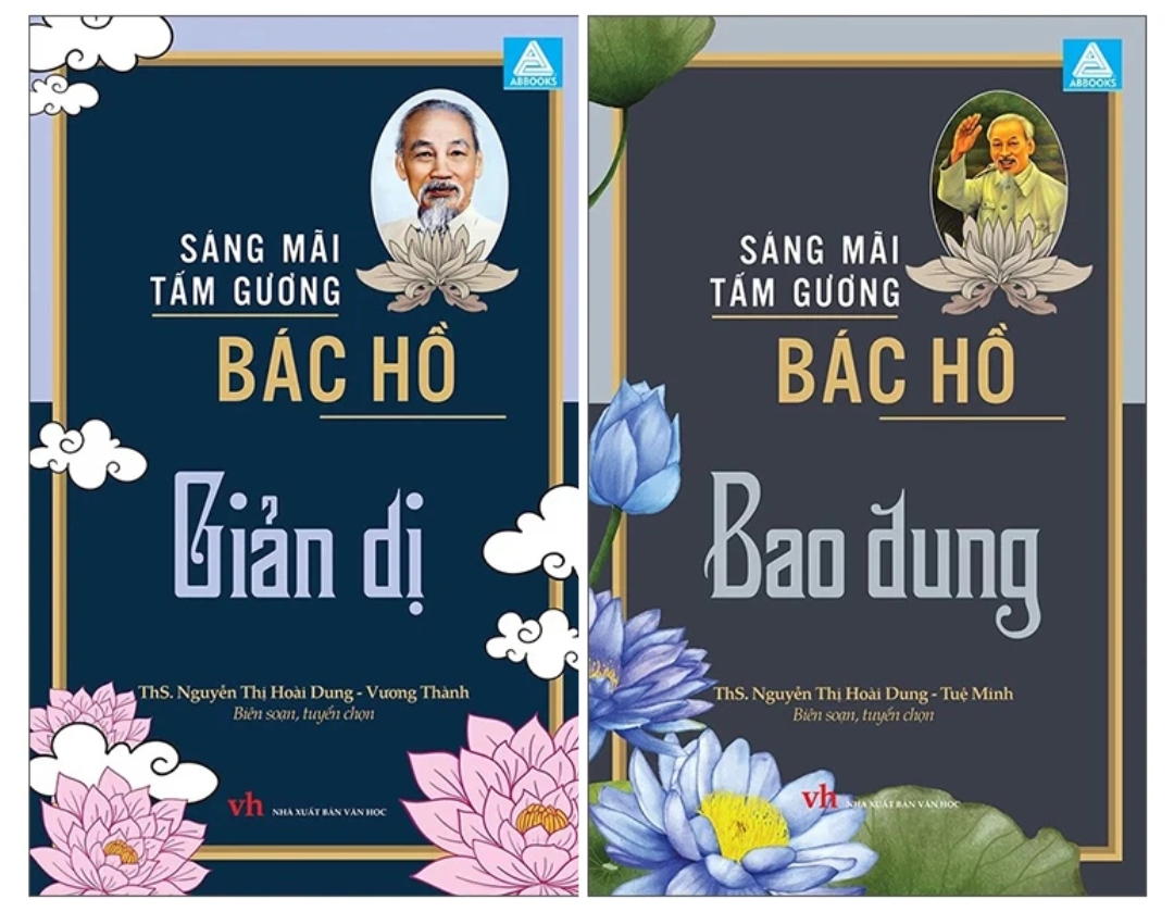 Combo Sáng Mãi Tấm Gương Bác Hồ – Giản Dị + Bao Dung