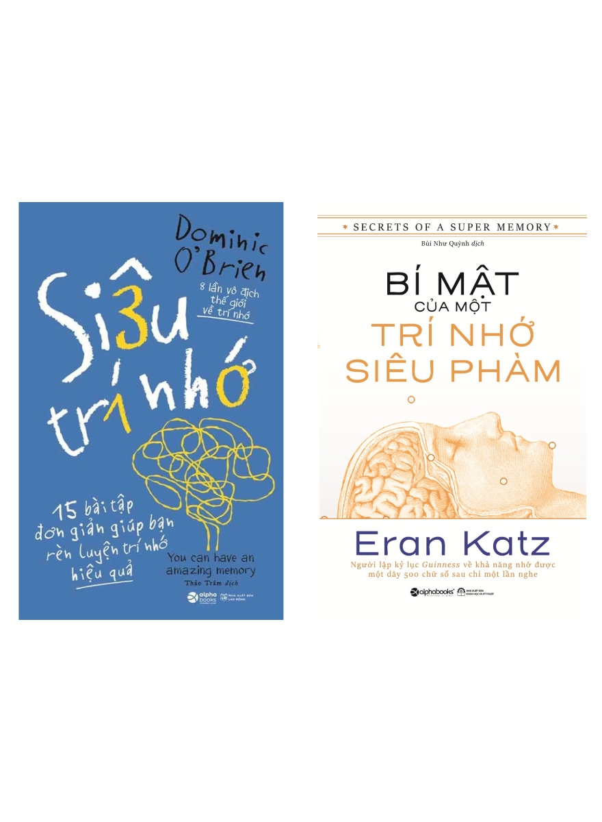 Combo Siêu Trí Nhớ + Bí Mật Của Một Trí Nhớ Siêu Phàm (Bộ 2 Cuốn)