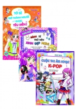 Combo Smart Girls – Cuộc Thi Âm Nhạc K-Pop + Mình Sẽ Trở Nên Xinh Đẹp Hơn + Tớ Sẽ Trở Thành Người Được Yêu Mến (Bộ 3 Cuốn)