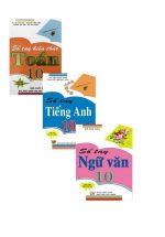 Combo Sổ Tay Toán + Tiếng Anh + Ngữ Văn Lớp 10