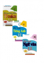 Combo Sổ Tay Toán + Tiếng Anh + Ngữ Văn Lớp 12